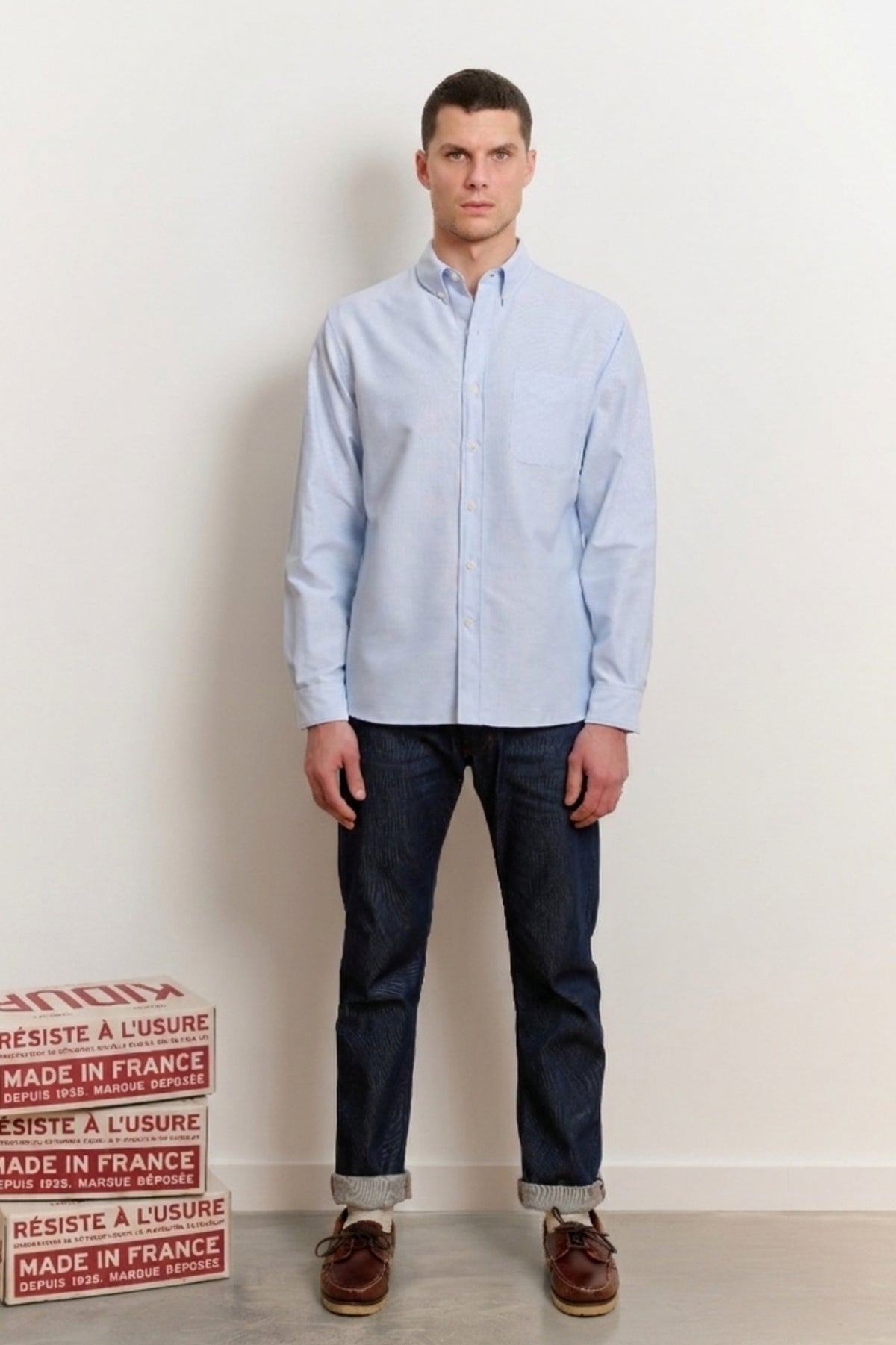 Chemise Campus Glacier