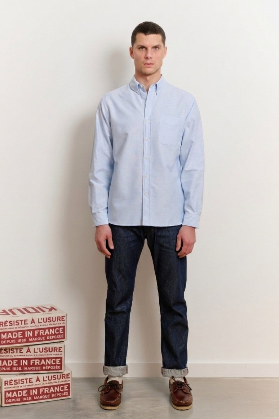 Chemise Campus Glacier