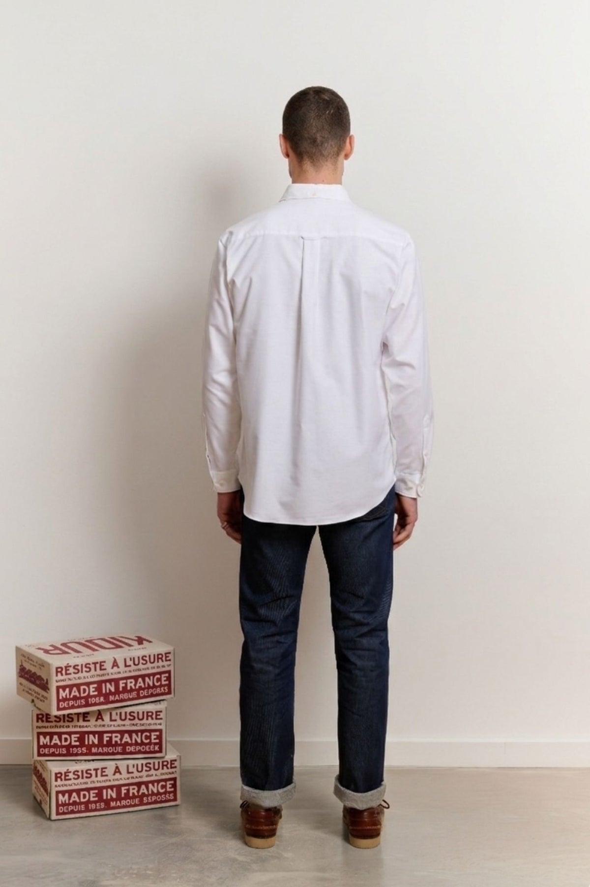 Chemise Campus Brume