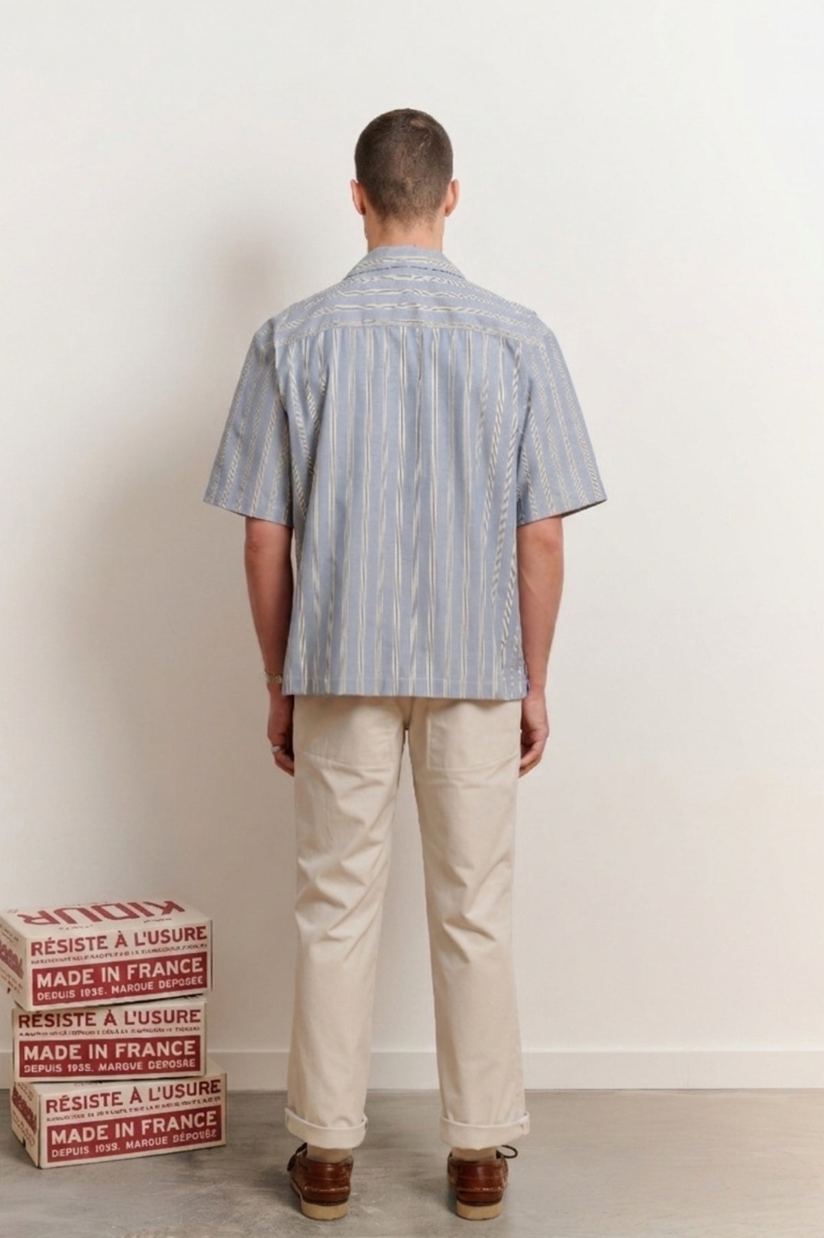 Chemise Planche Bleu rivage