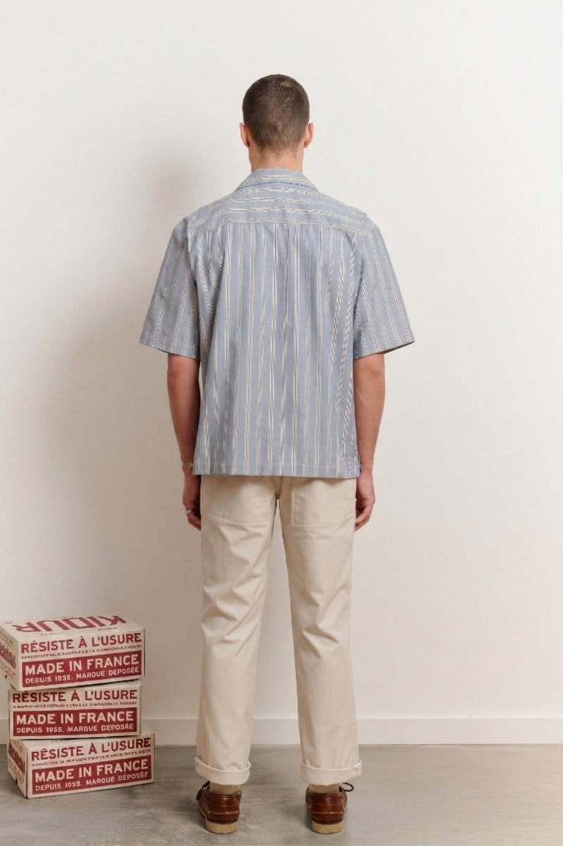 Chemise Planche Bleu rivage