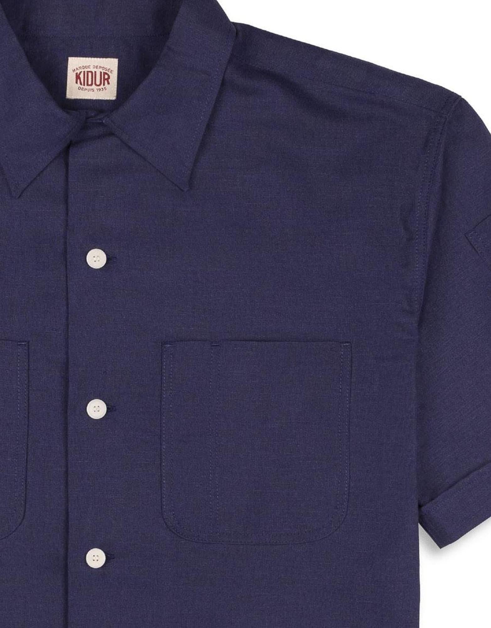 Chemise Caviste Bleu De Chine