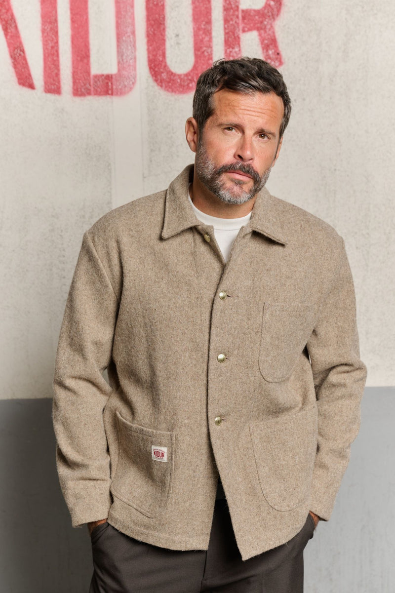 Manteau Laine G.S Loutre