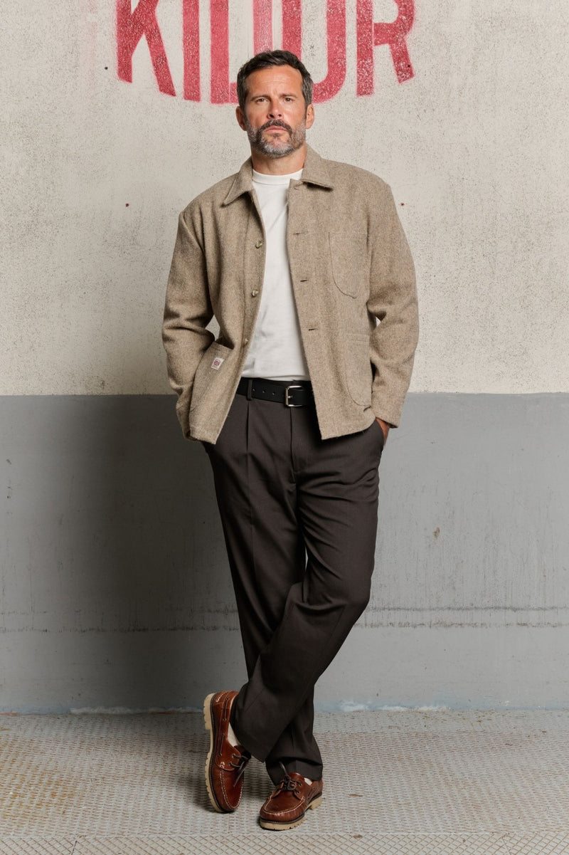 Manteau Laine G.S Loutre