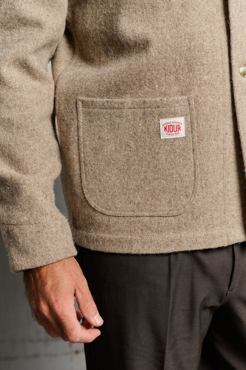 Manteau Laine G.S Loutre