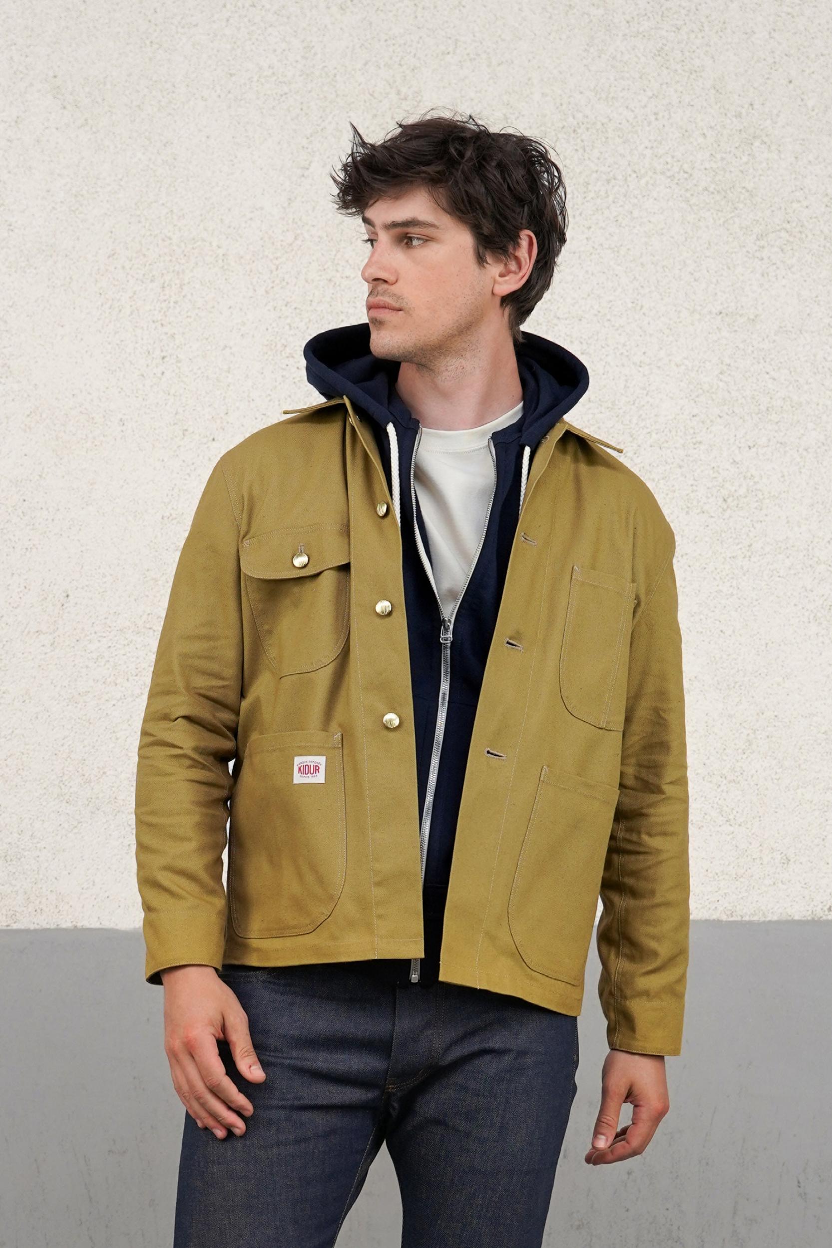 Veste de travail Train Olive