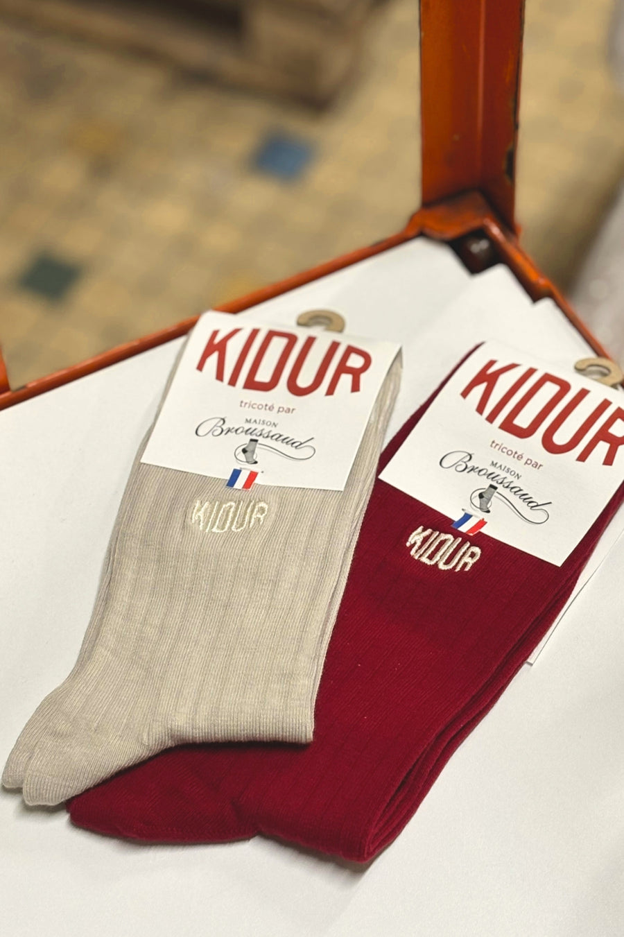 Pack Chaussettes Espelette x Calcaire