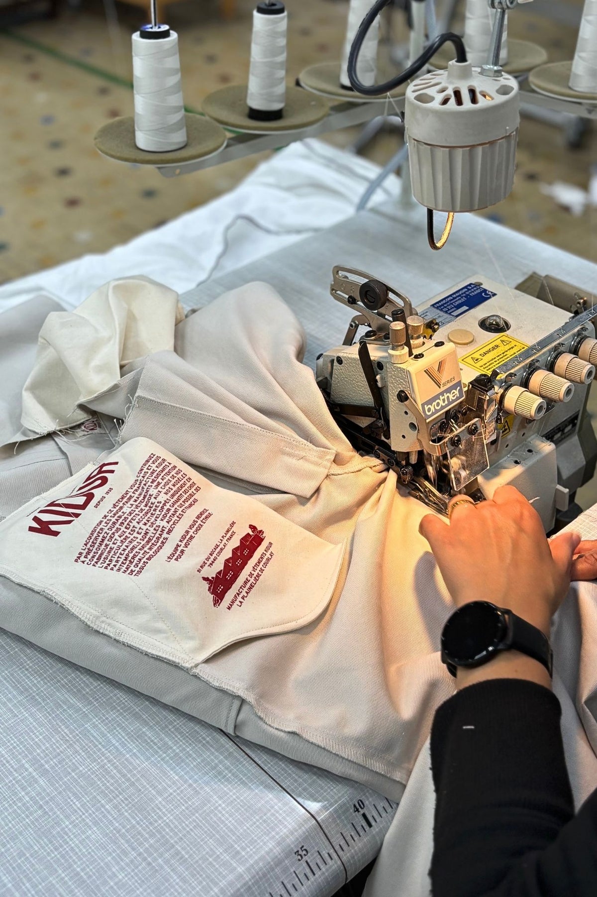 Pantalon de travail Basile Calcaire