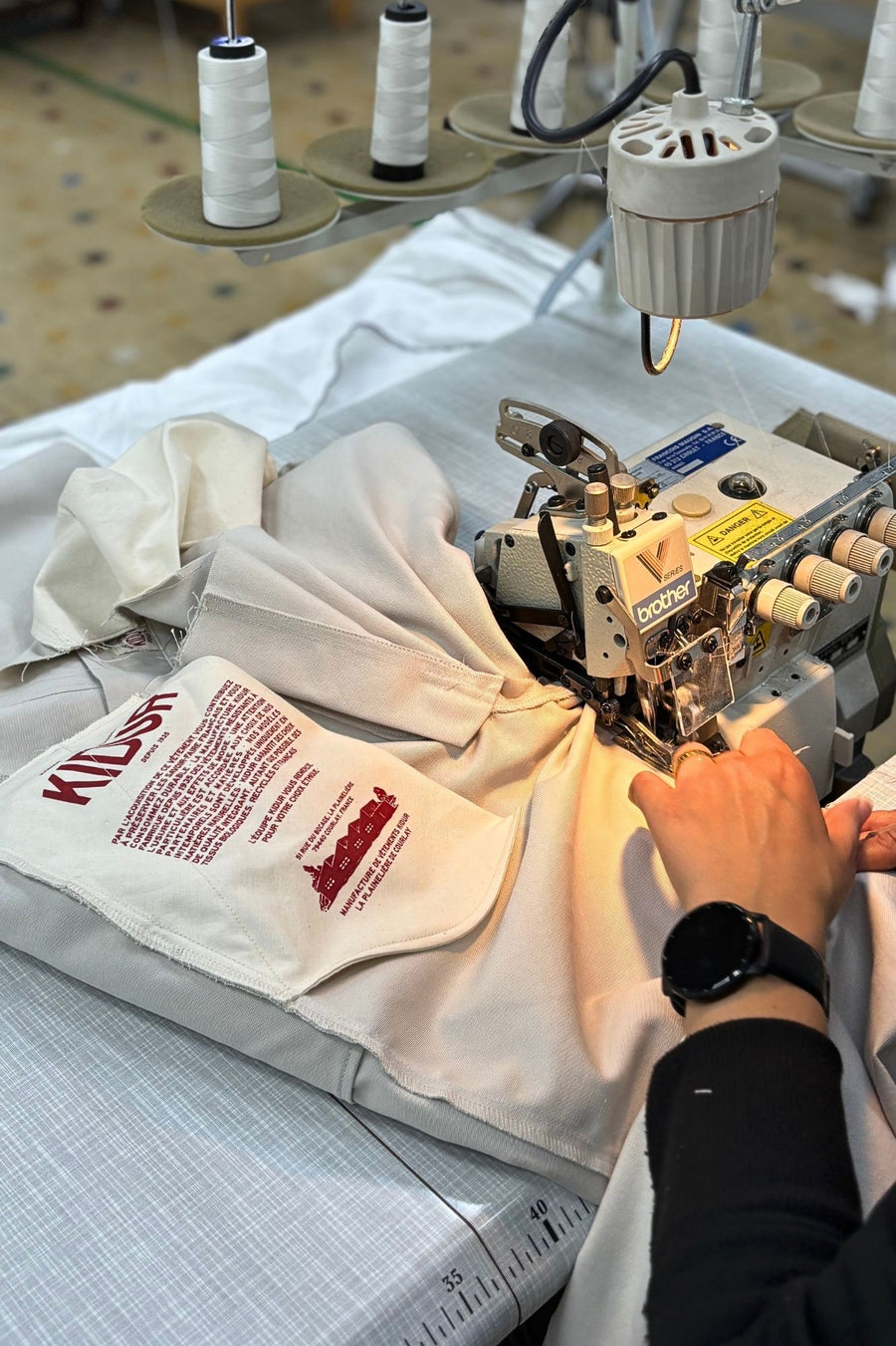 Pantalon de travail Basile Calcaire