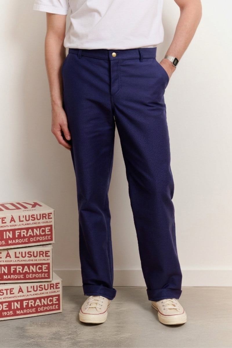 Pantalon de travail Basile Safre en Moleskine