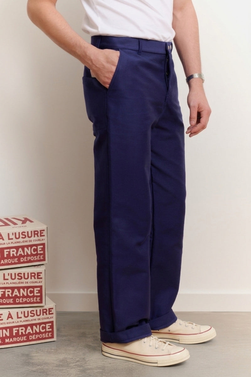 Pantalon de travail Basile Safre en Moleskine