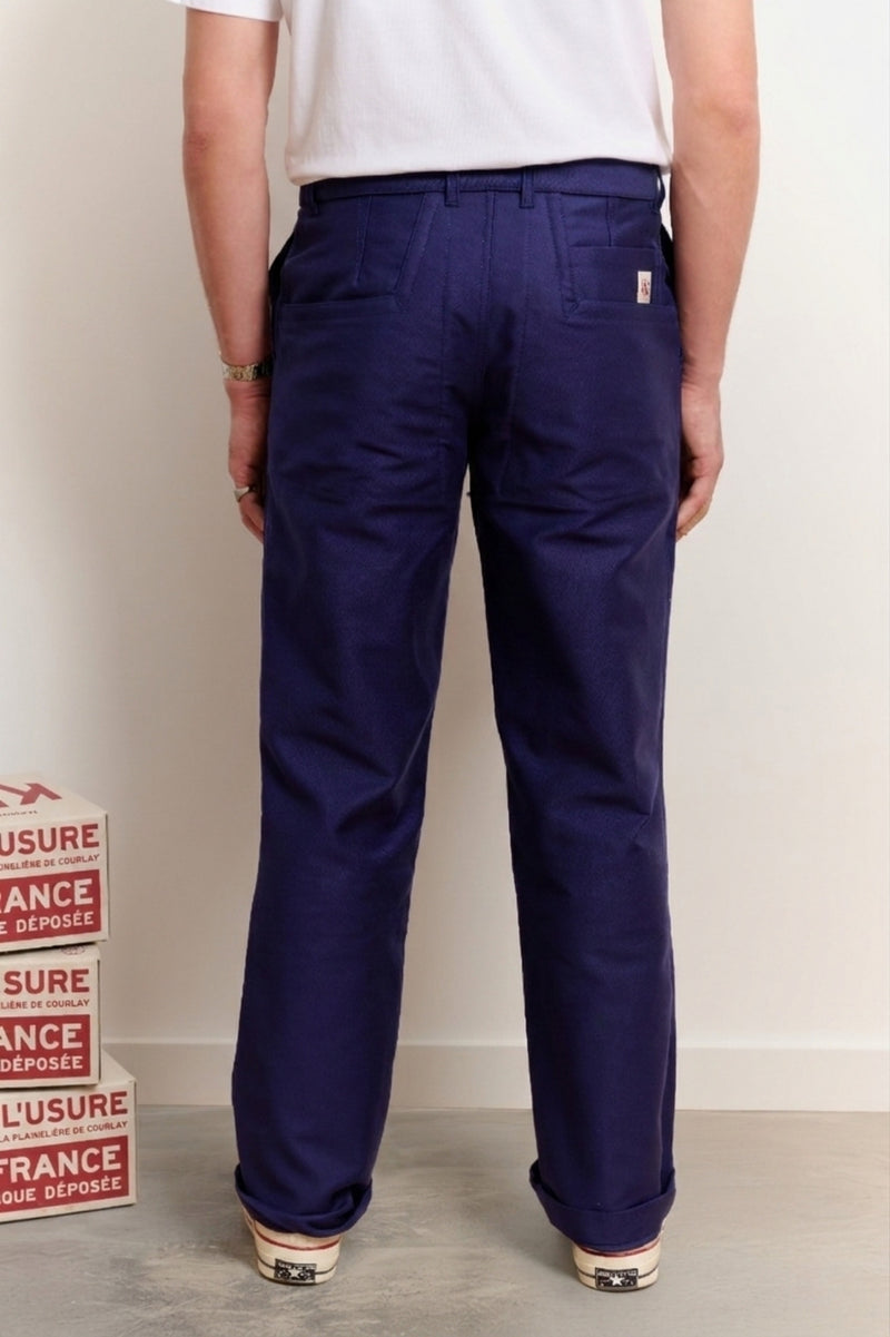 Pantalon de travail Basile Safre en Moleskine