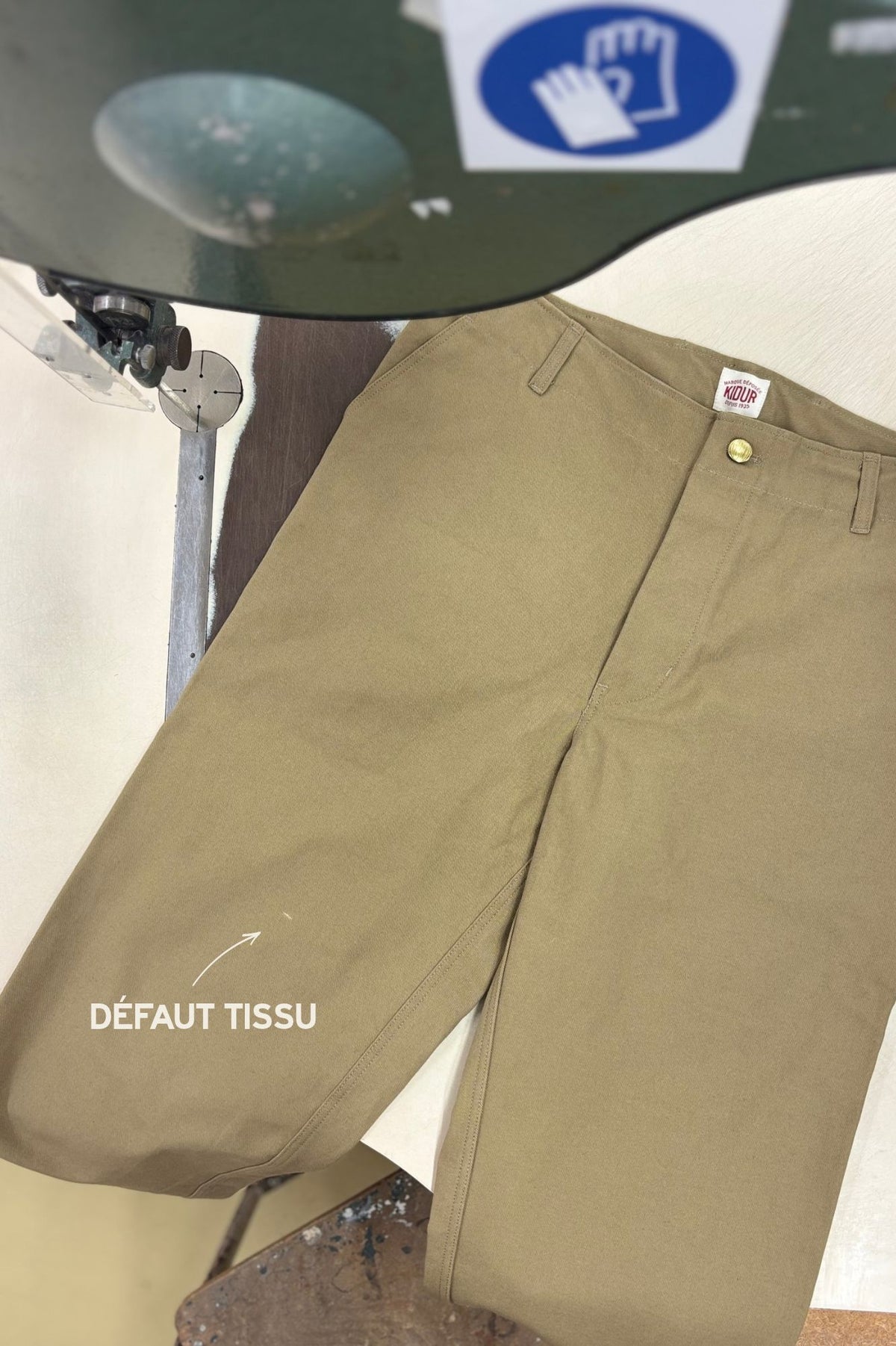 Pantalon Chino Achille Vieux Champagne Kbossé