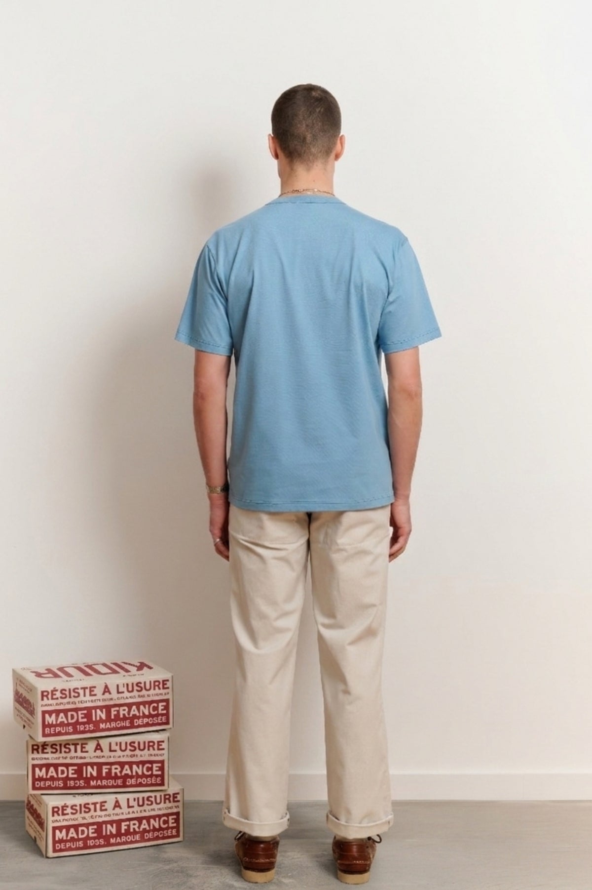 T-shirt Louis Bleu Provence
