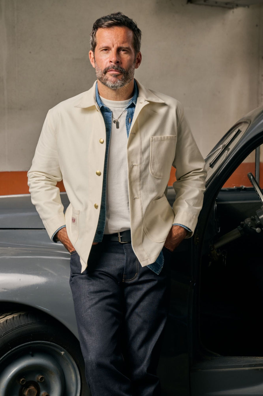 Veste de travail 41 Écru