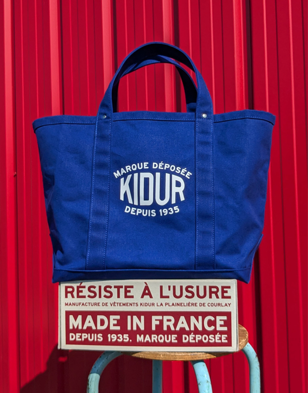 Coal Bag Bleu Safre Kidur Made In france Sac