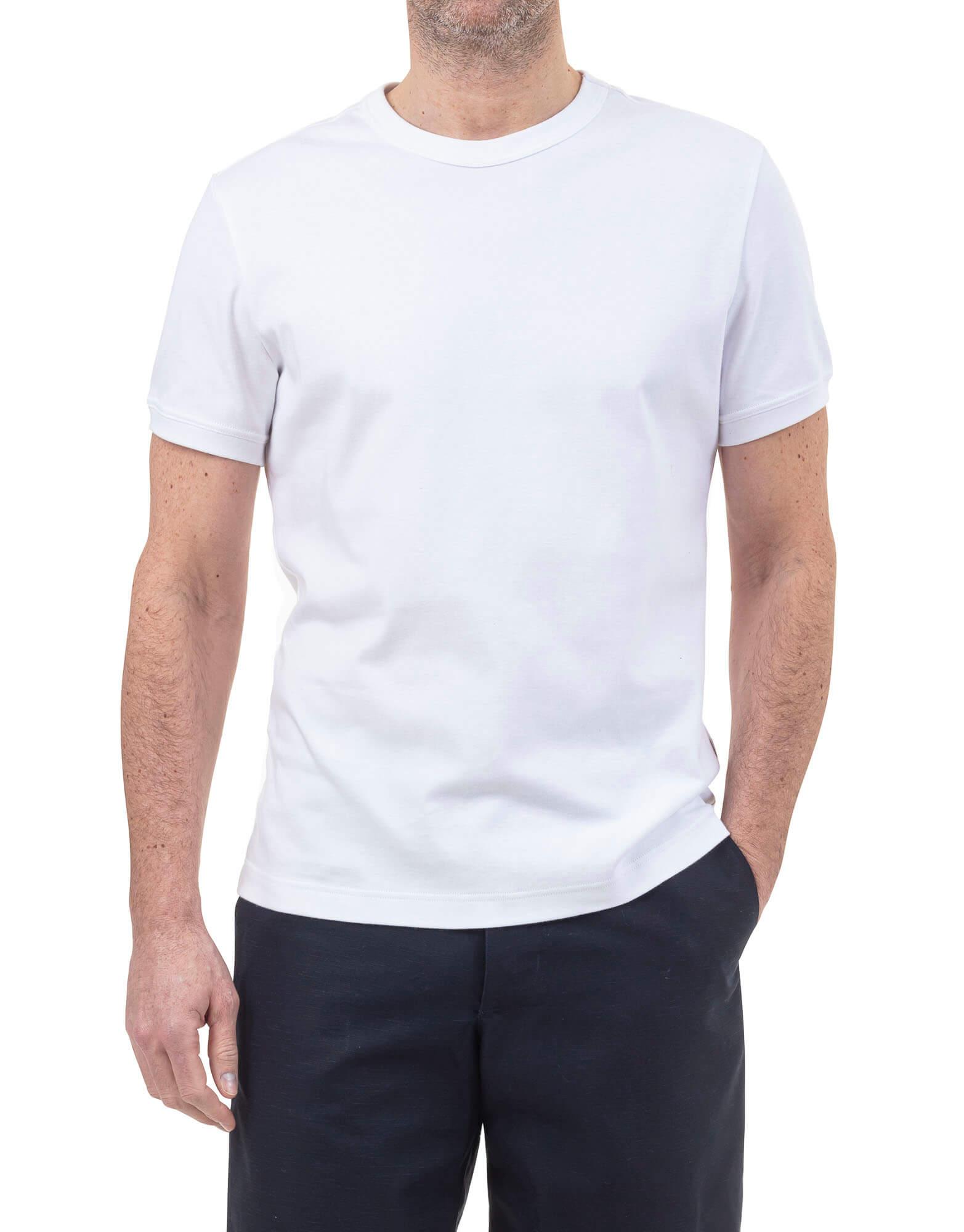 T-shirt uni blanc - Albus Blanc - Kidur