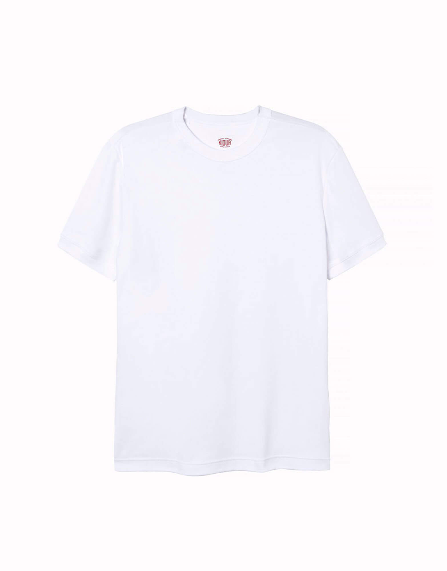 T-shirt uni blanc - Albus Blanc - Kidur
