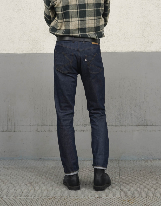 Gabriel denim jeans Kidur made in France Selvedge