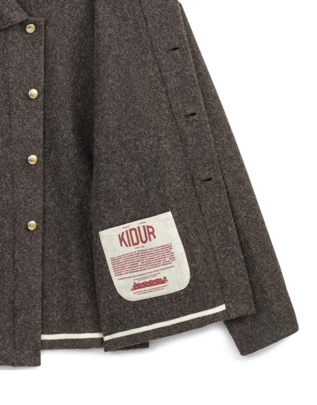 Kidur wool yak jacket made in France