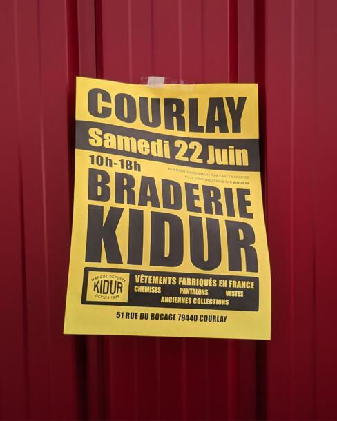 Braderie Kidur Courlay