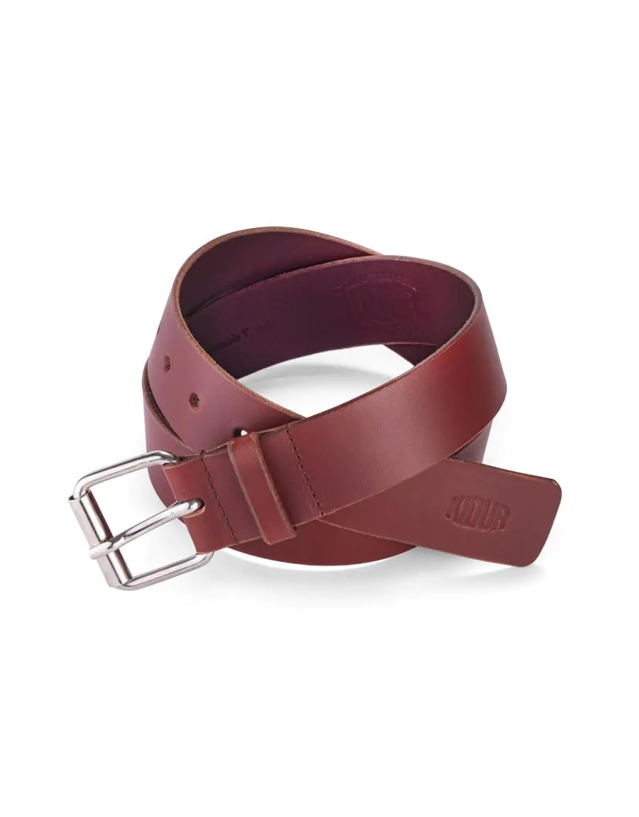 Ceinture cognac Kidur Fabriqué en France