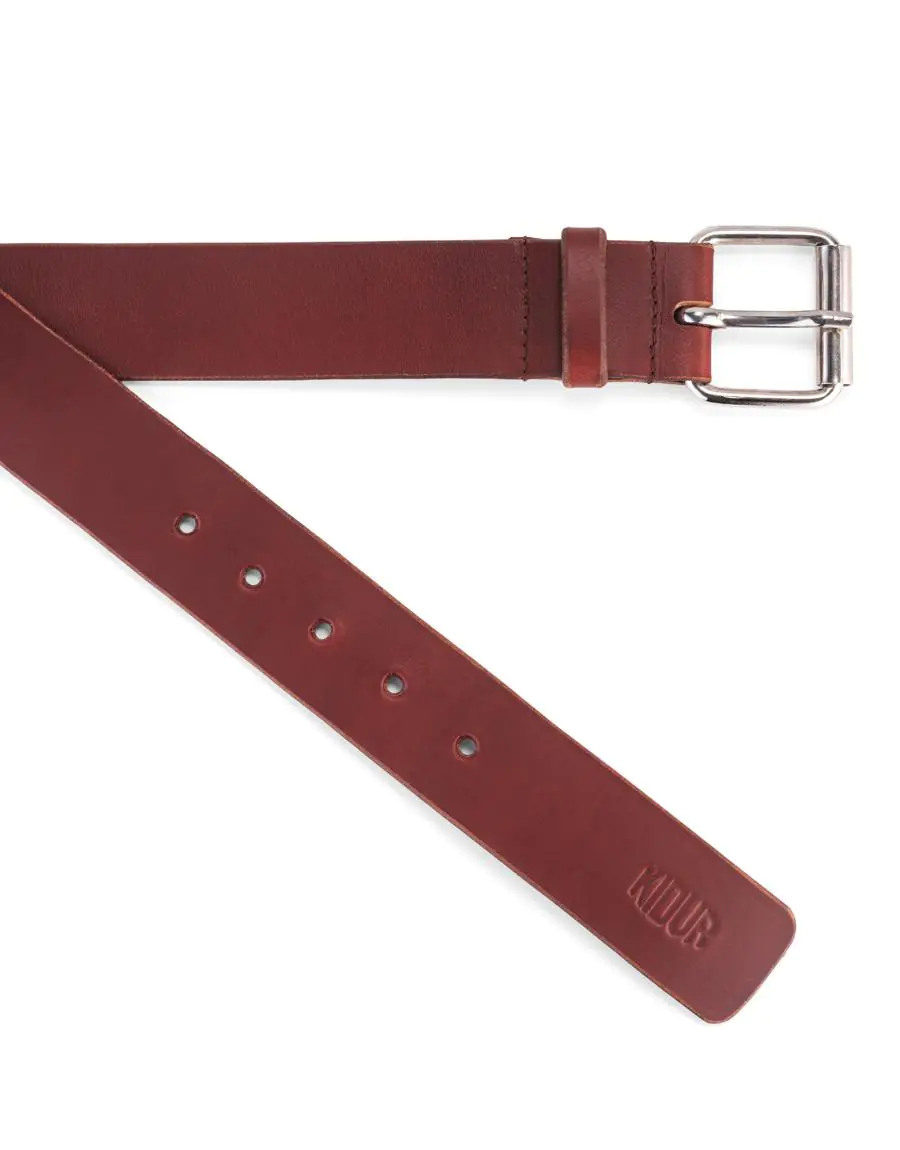 Ceinture cognac Kidur Fabriqué en France