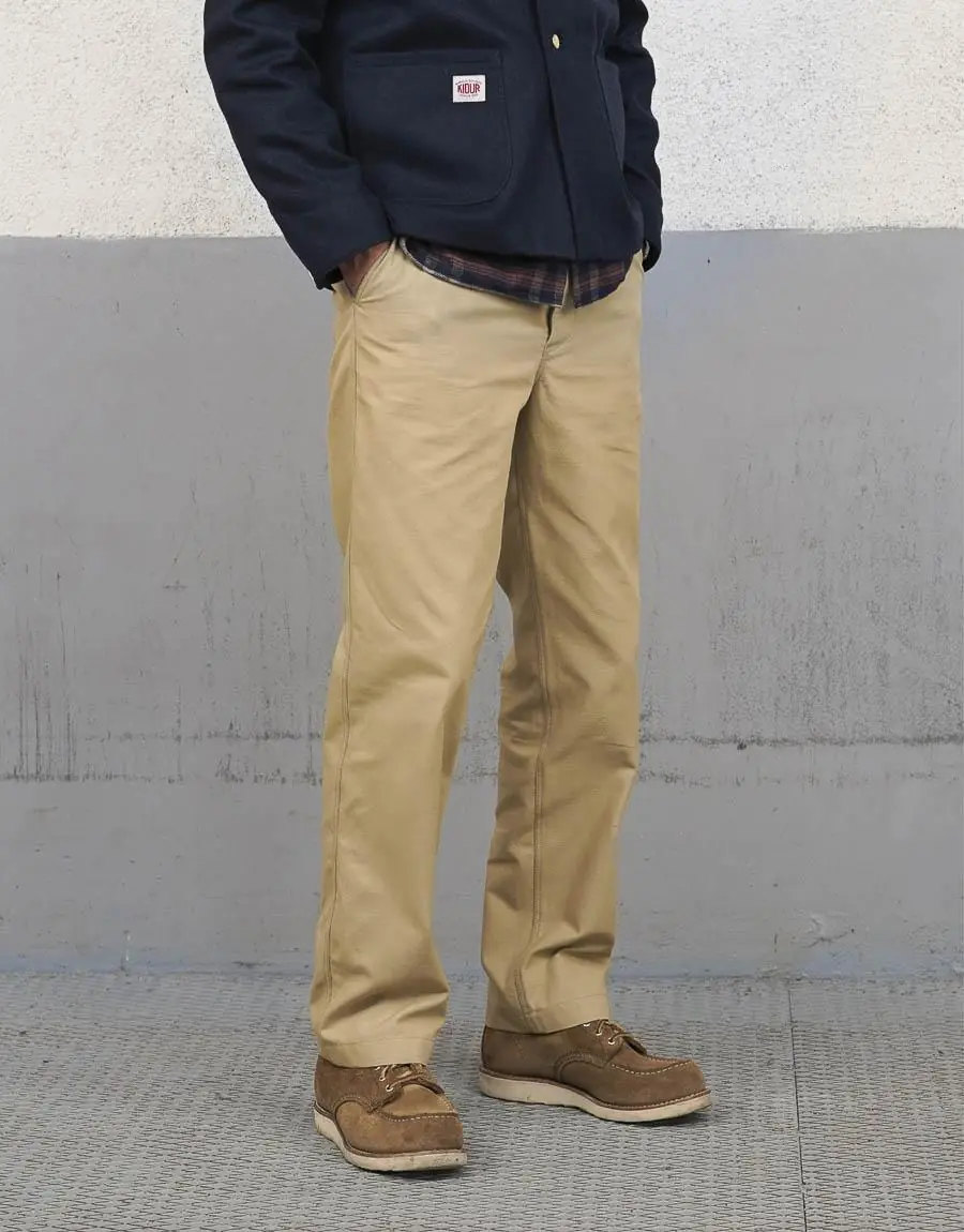 Kidur Pantalon Achille Chino Lino fabriqué en France