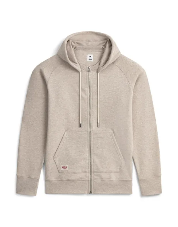 Hoodie Zipped Amande